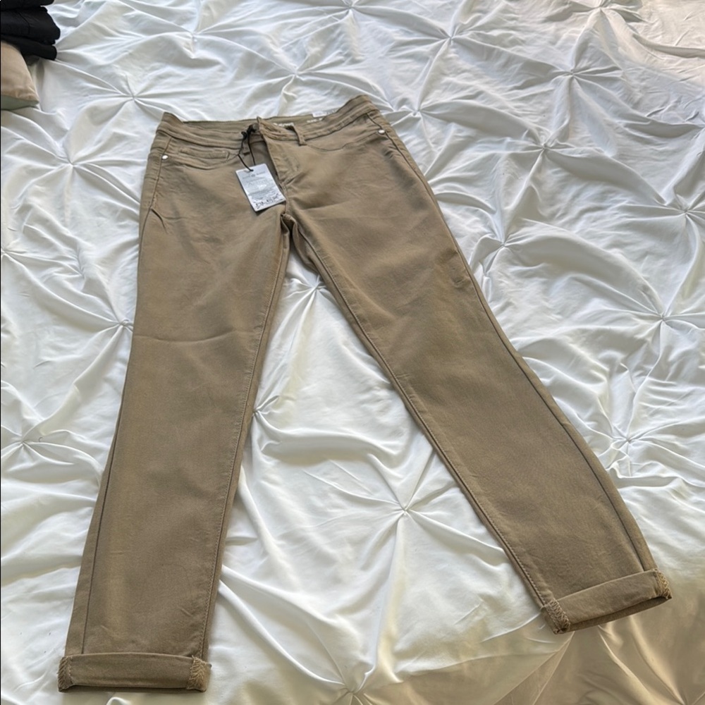 Elite Jeans Women's Tan Skinny Jeans